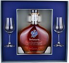 Фото Delamain Cognac Grande Champagne AOC Extra Gift Box + 2 glasses 0.7 л в подарочной упаковке