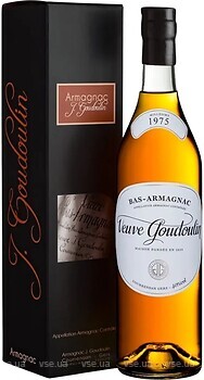 Фото Goudoulin Bas-Armagnac 1975 0.7 л в подарочной упаковке