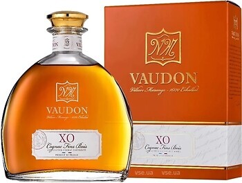 Фото Vaudon X.O. 5 лет выдержки 0.7 л в подарочной упаковке