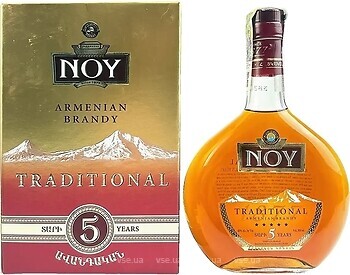 Фото NOY 5 лет выдержки 0.5 л в подарочной упаковке