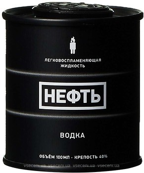 Водка Neft - купить водку Нефть - цена