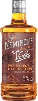 Фото Nemiroff Українська медова з перцем Оригінал 0.37 л