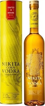 Фото Nikita Corn Vodka 0.7 л в тубусе