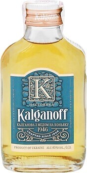 Фото Kalganoff з медом на коньяку 0.1 л