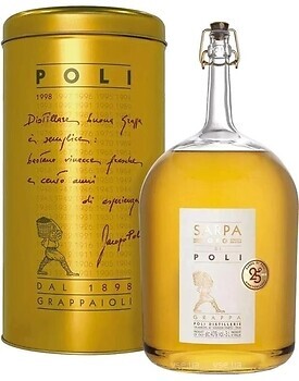 Фото Poli Grappa Sapra Oli Di Poli 3 л в металлической тубе
