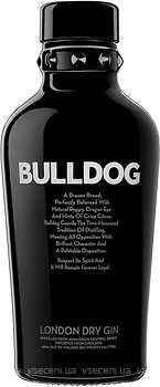 Фото Bulldog London Dry Gin 1 л