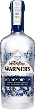 Фото Warner's London Dry Gin 0.7 л