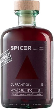 Фото Spicer Currant Gin 0.5 л
