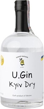 Фото Хані Баджер U.Gin Kyiv Dry 0.5 л