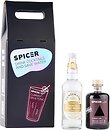 Фото Spicer Currant Gin 0.5 л + Fentimans Tonic Water 0.5 л в подарочной упаковке