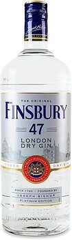 Фото Finsbury London Dry Gin Platinum 47% 1 л