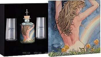 Фото J.Rose London Dry Artisan Gin JR04 0.7 л в подарочной упаковке + 2 бокала