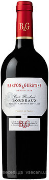 Фото Barton & Guestier Bordeaux Rouge Passeport красное сухое 0.75 л