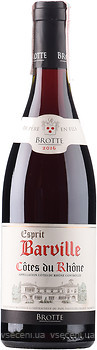 Фото Brotte Cotes du Rhone Esprit Barville Rouge красное сухое 0.75 л