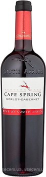 Фото Cape Spring Merlot-Cabernet красное сухое 0.75 л