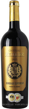 Фото Chateau Meillier Bordeaux Superieur AOC красное сухое 0.75 л