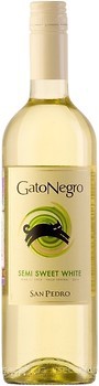 Фото Gato Negro Semi Sweet White белое полусладкое 0.75 л