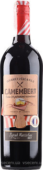Фото Gourmet Pere & Fils Syrah Marselan Camembert красное полусухое 0.75 л