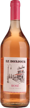 Фото Le Bonjour Rose розовое сухое 1 л