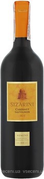 Фото Sizarini Cabernet Sauvignon красное сухое 0.75 л