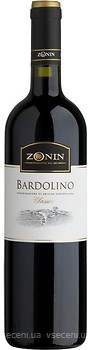 Фото Zonin Bardolino Classico Doc красное сухое 0.75 л