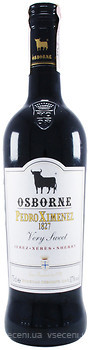 Фото Osborne Pedro Ximenez 1827 красное сухое 0.75 л