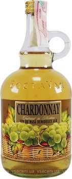 Фото Bostavan Chardonnay Demidulce белое полусладкое 1 л