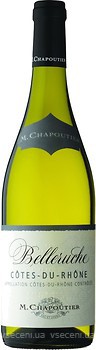 Фото M. Chapoutier Cotes du Rhone Belleruche Blanc белое сухое 0.75 л