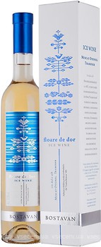 Фото Bostavan Ice Wine Floare de Dor белое сладкое 0.5 л в упаковке