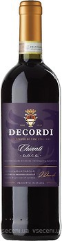 Фото Decordi Chianti DOCG красное сухое 0.75 л