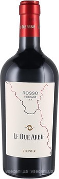 Фото Dievole Le Due Arbie Rosato Toscana красное сухое 0.75 л