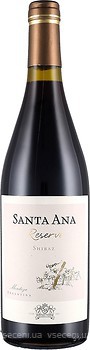 Фото Santa Ana Reserve Shiraz красное сухое 0.75