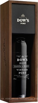 Фото Symington Dow's Quinta Do Bomfim Vintage Port 2006 красный сладкий 0.75 л в упаковке