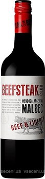 Фото Beefsteak Club Beef & Liberty Malbec красное сухое 0.75 л