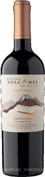 Фото Bodega Volcanes De Chile Tectonia Carmenere 2017 красное сухое 0.75 л