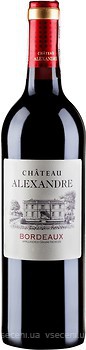 Фото Chateau Alexandre Bordeaux Rouge красное сухое 0.75 л