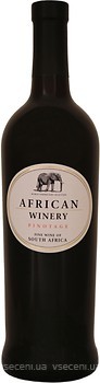Фото African Winery Pinotage красное сухое 0.75 л