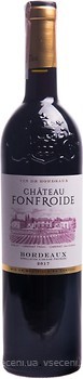 Фото Chateau Fonfroide Bordeaux 2017 красное сухое 0.75 л