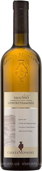 Фото Casata Monfort Gewurztraminer Trentino 2018 белое сухое 0.75 л