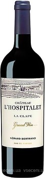 Фото Gerard Bertrand Chateau L'Hospitalet Rouge красное сухое 0.75 л