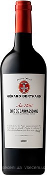 Фото Gerard Bertrand Heritage An 1130 Cite De Carcassonne Rouge красное сухое 0.75 л