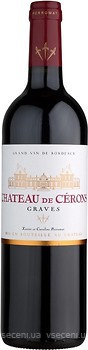 Фото Chateau de Cerons Graves Rouge красное сухое 0.75 л