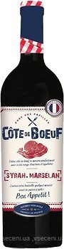 Фото Gourmet Pere & Fils Cote de Boeuf Syrah-Marselan красное сухое 0.75 л