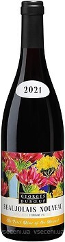 Фото George Duboeuf Beaujolais Nouveau 2021 красное сухое 0.75 л