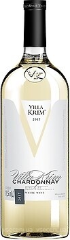 Фото Villa Krim Chardonnay белое сухое 1.5 л