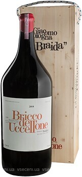 Фото Braida Barbera d'Asti Bricco Dell'Uccellone 2014 красное сухое 12 л