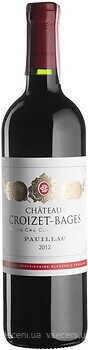 Фото Chateau Croizet-Bages 5-me Grand Cru Classe 2012 красное сухое 0.75 л