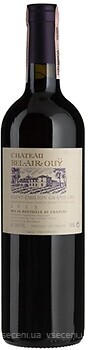 Фото Chateau Bel Air Ouy Saint Emilion Grand Cru 2013 красное сухое 0.75 л