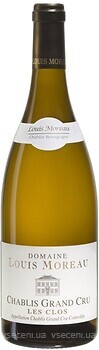 Фото Louis Moreau Chablis Grand Cru Les Clos 2016 белое сухое 0.75 л