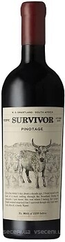 Фото Overhex Wines Survivor Pinotage Reserve красное сухое 0.75 л